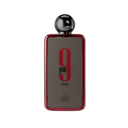 Perfume 9PM Rebel de Afnan 100ml - Eau de Parfum Masculino con Limón, Cardamomo y Vetiver en Musk Dor