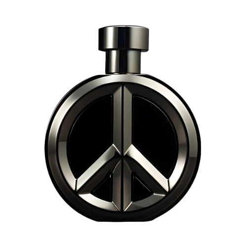 Perfume Bharara Peace 100ml - Eau de Parfum para Hombre en frasco plateado con detalles negros