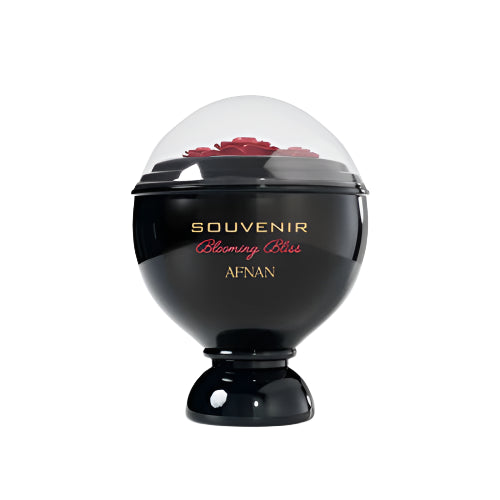 Perfume Souvenir Blooming Bliss de Afnan - Fragancia Árabe de Lujo con Cúpula de Rosas