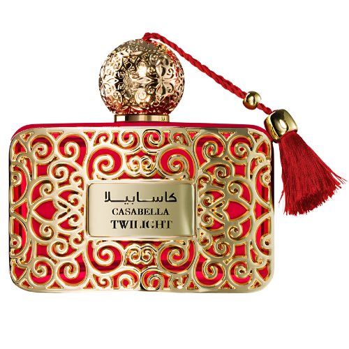 Perfume Casabella Twilight 100ml - Eau de Parfum Femenino con notas de Ruibarbo, Fresa y Gardenia