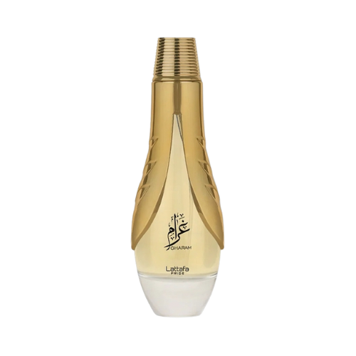 Perfume Lattafa Gharam 100ml - Eau de Parfum Unisex - Ámbar, Jazmín y Azafrán en Musk Dor