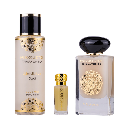 Gulf Orchid – Gift Set 3 Piezas Musk Collection Tahara Vainilla – 60ml