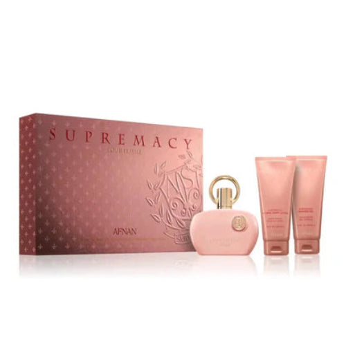 Set de Regalo Supremacy Pour Femme de Afnan - Kit de Perfume y Cuidado Corporal