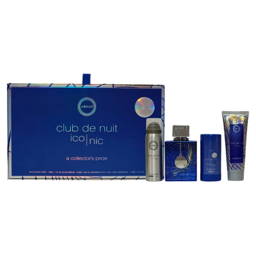 Set de Regalo Club de Nuit Iconic de Armaf - Kit de Perfumería Premium para Hombre