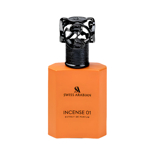 Perfume Swiss Arabian Incense 01 50ml - Eau de Parfum Masculino - Aroma de Incienso y Maderas Nobles en Musk Dor