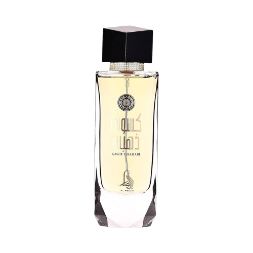 Perfume Kasuf Dahabi de Al Absar 100ml - Eau de Parfum Unisex con Lavanda, Flor de Naranjo Marroquí y Vainilla en Musk Dor