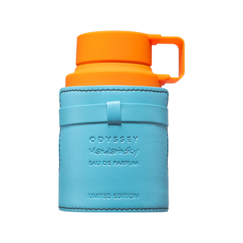 Armaf Odyssey Mandarin Sky 100ml - Eau de Parfum Masculino - Frasco Azul y Naranja en Musk Dor
