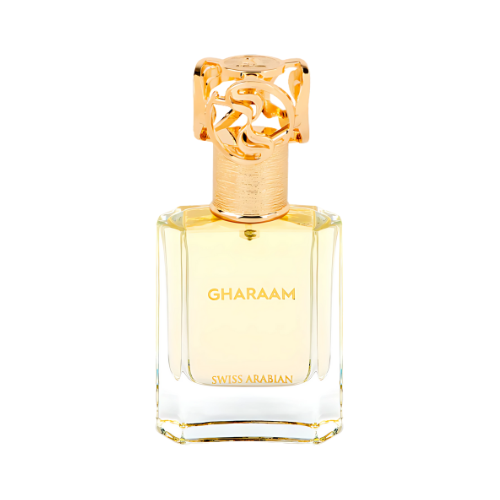 Perfume Swiss Arabian Gharaam 50ml - Eau de Parfum Unisex - Azafrán y Ámbar Gris en Musk Dor