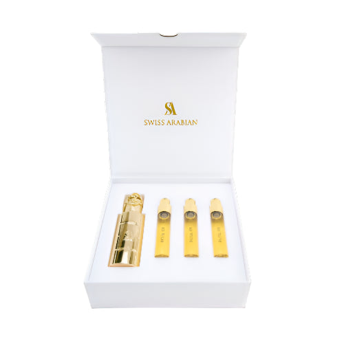 Swiss Arabian – Set Rose 01 Experience – Recargable – 30 ml – Eau de Parfum – Perfume Femenino