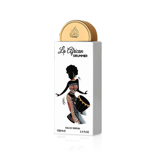 Perfume The African Drummer de Lattafa Pride 100ml - Eau de Parfum para Hombre con notas de Jengibre, Oud y Sándalo