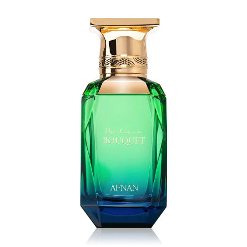 Perfume Mystique Bouquet de Afnan 80ml - Eau de Parfum Femenino con Lichi, Peonía y Durazno Blanco en Musk Dor