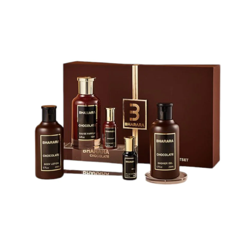 Bharara – Chocolate Set 5 Piezas – 100ml – Eau De Parfum – Perfume Femenino