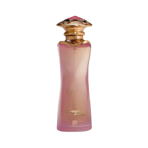 Perfume Candy Licious de Ahmed Al Maghribi 100ml - Eau de Parfum Femenino con Algodón de Azúcar, Frambuesa y Caramelo en Musk Dor