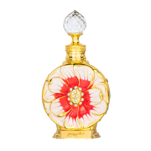 Aceite Perfumado Swiss Arabian Layali Rouge 15ml - CPO Unisex - Aroma Tropical de Mango, Papaya y Rosas en Musk Dor