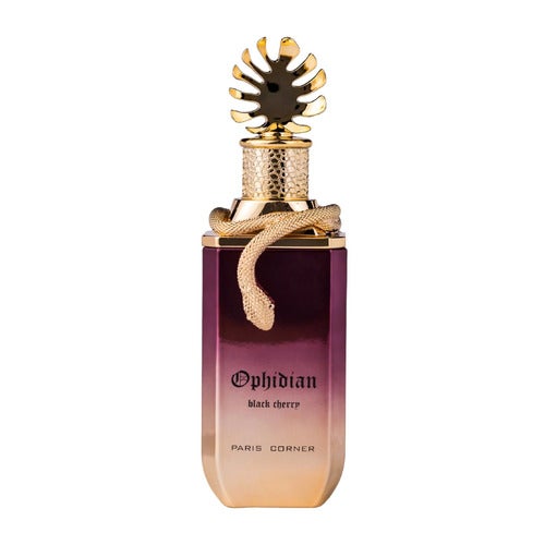 Perfume Ophidian Black Cherry de Paris Corner - Eau de Parfum Árabe de Cereza Negra con Diseño de Serpiente