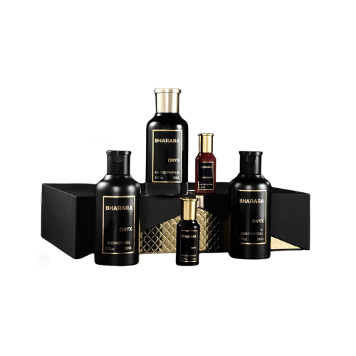 Bharara – Onyx Set de 5 Piezas – 100ml – Eau De Parfum – Perfume Unisexo